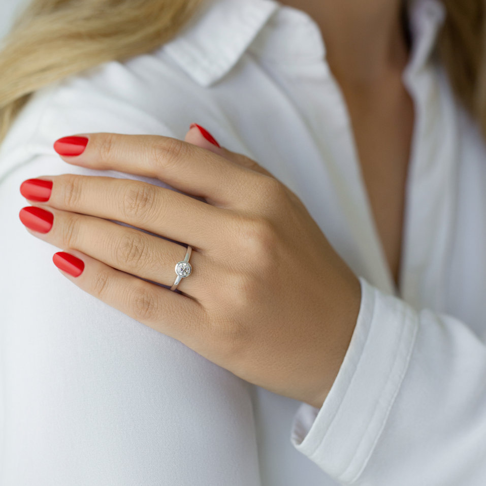 Prsteň s diamantom Seductive Glow