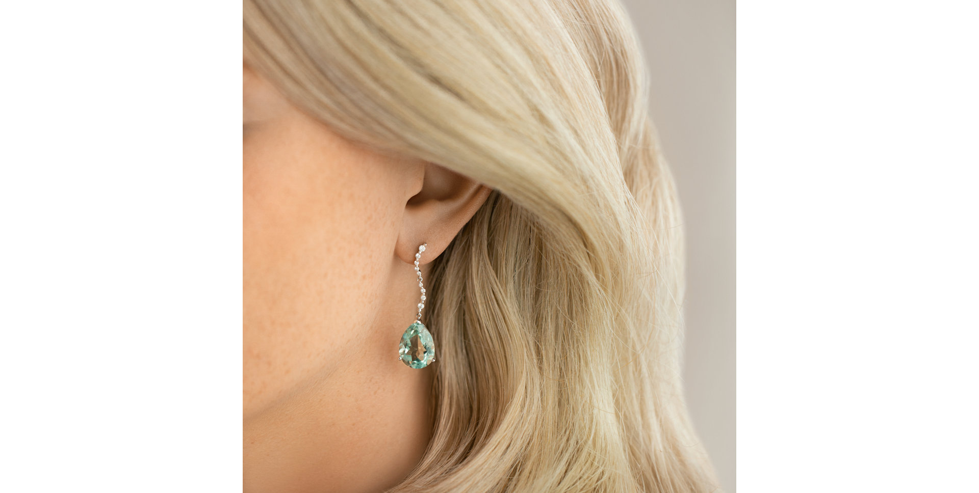 Náušnice s ametystom diamantmi Dimitris