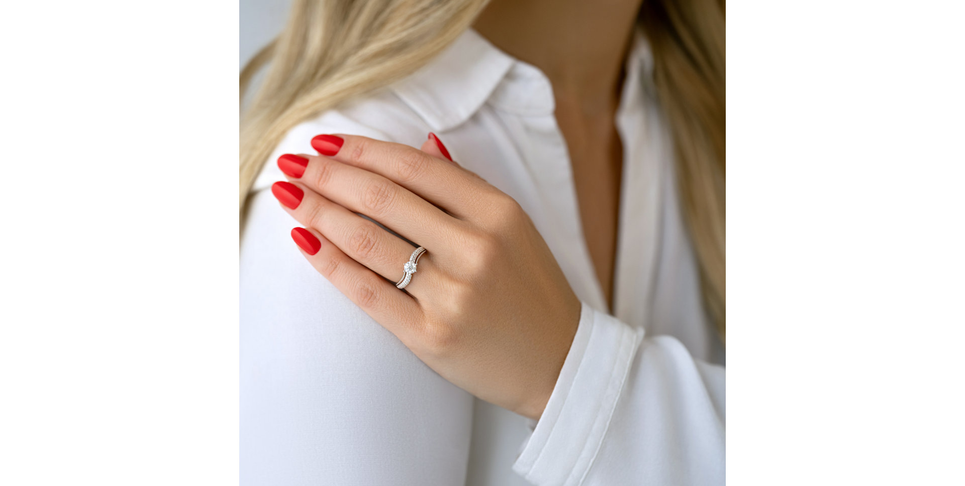 Prsteň s diamantmi Chasing Eternity