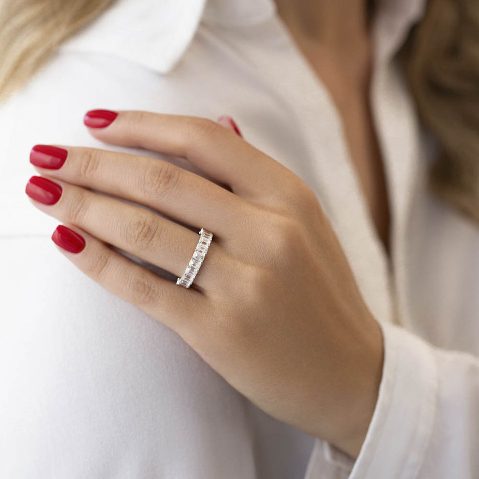 Prsteň s diamantmi Shadows Kingdom