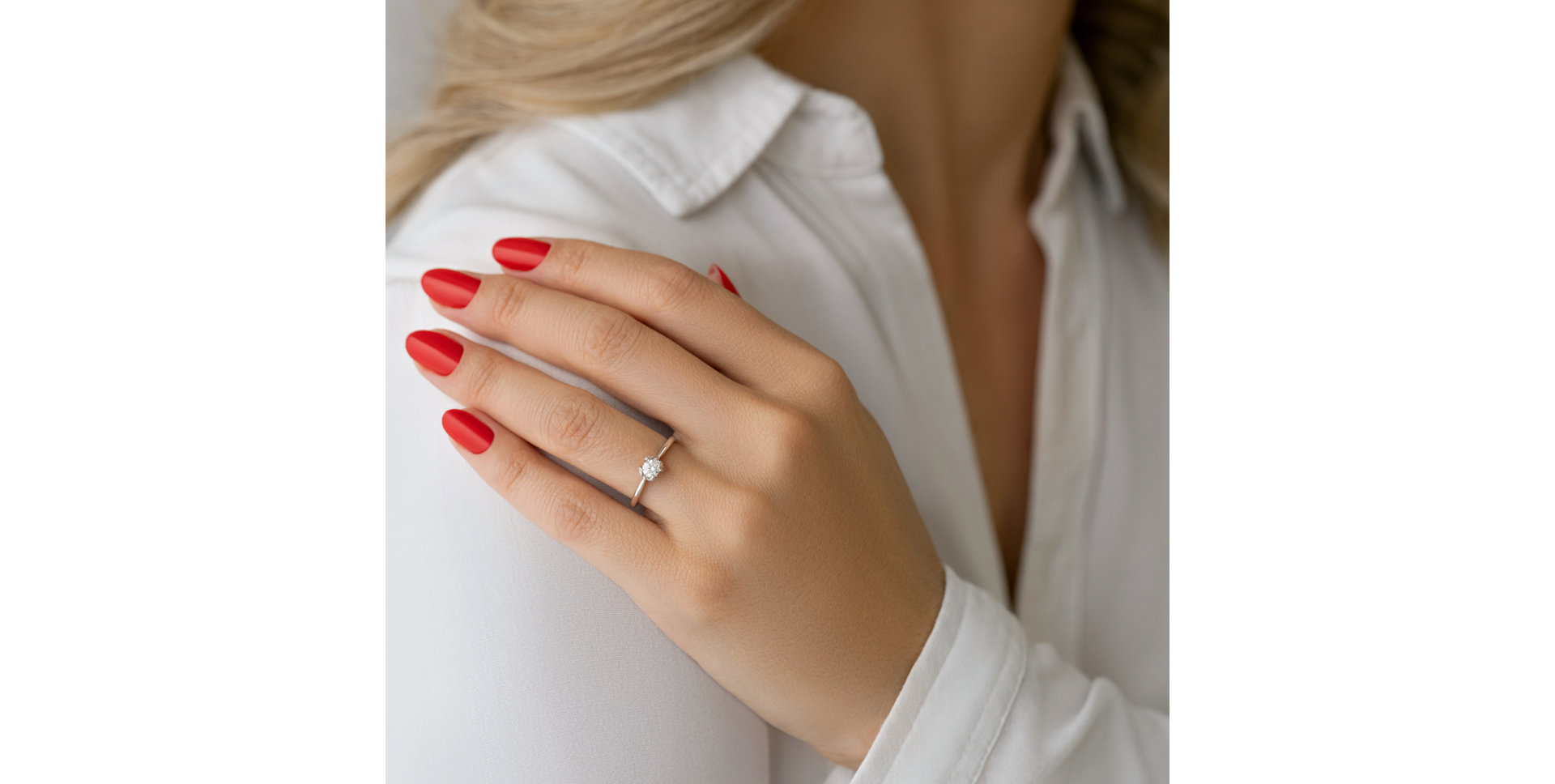 Prsteň s diamantmi Late Date