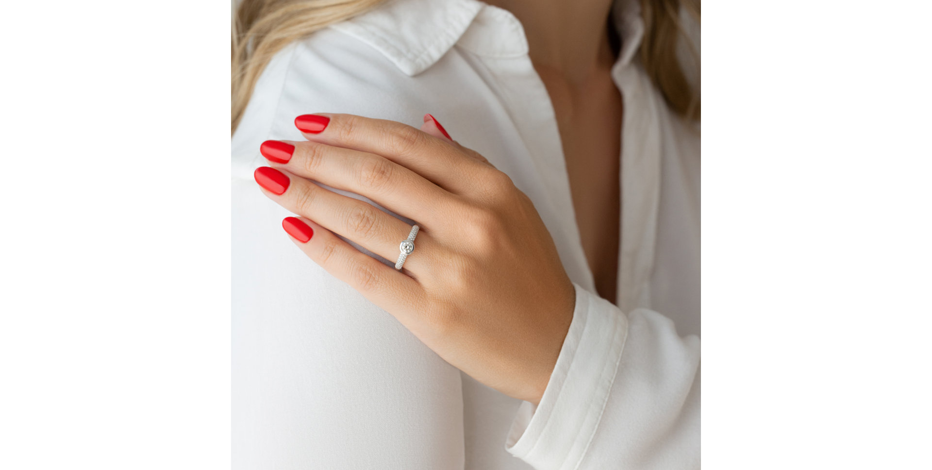 Prsteň s diamantmi Princess Calanthe