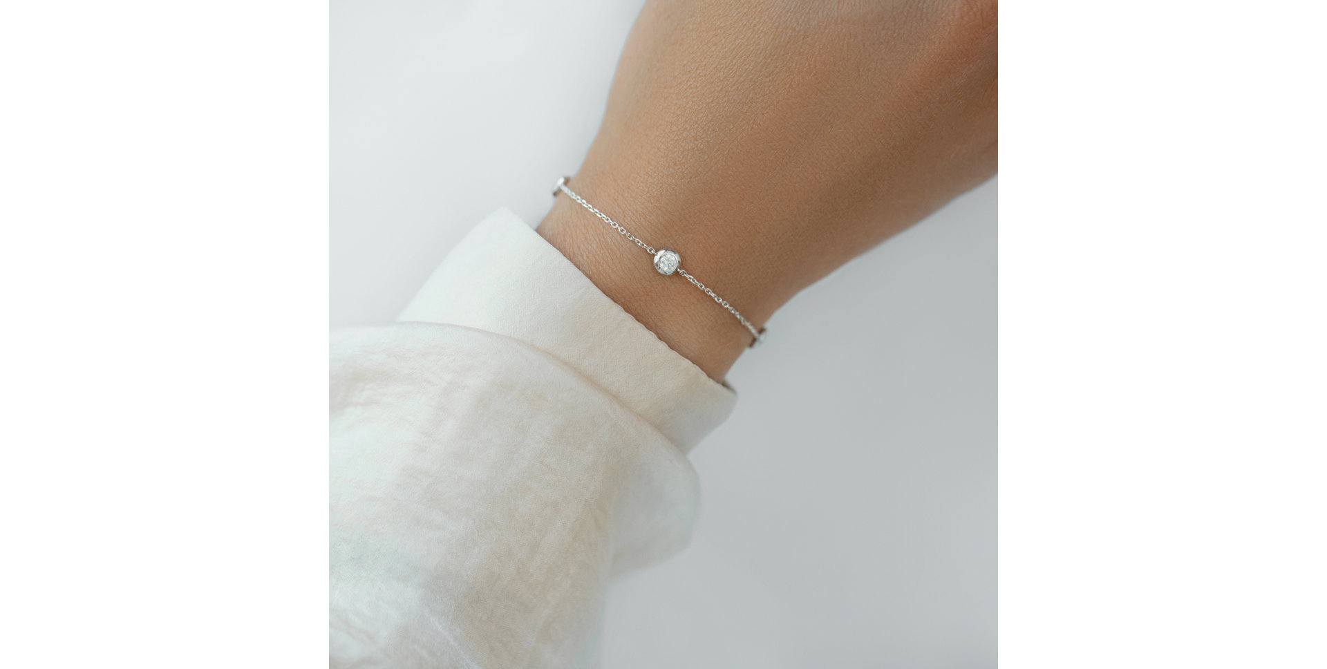 Náramok s diamantmi Sparkling Dot