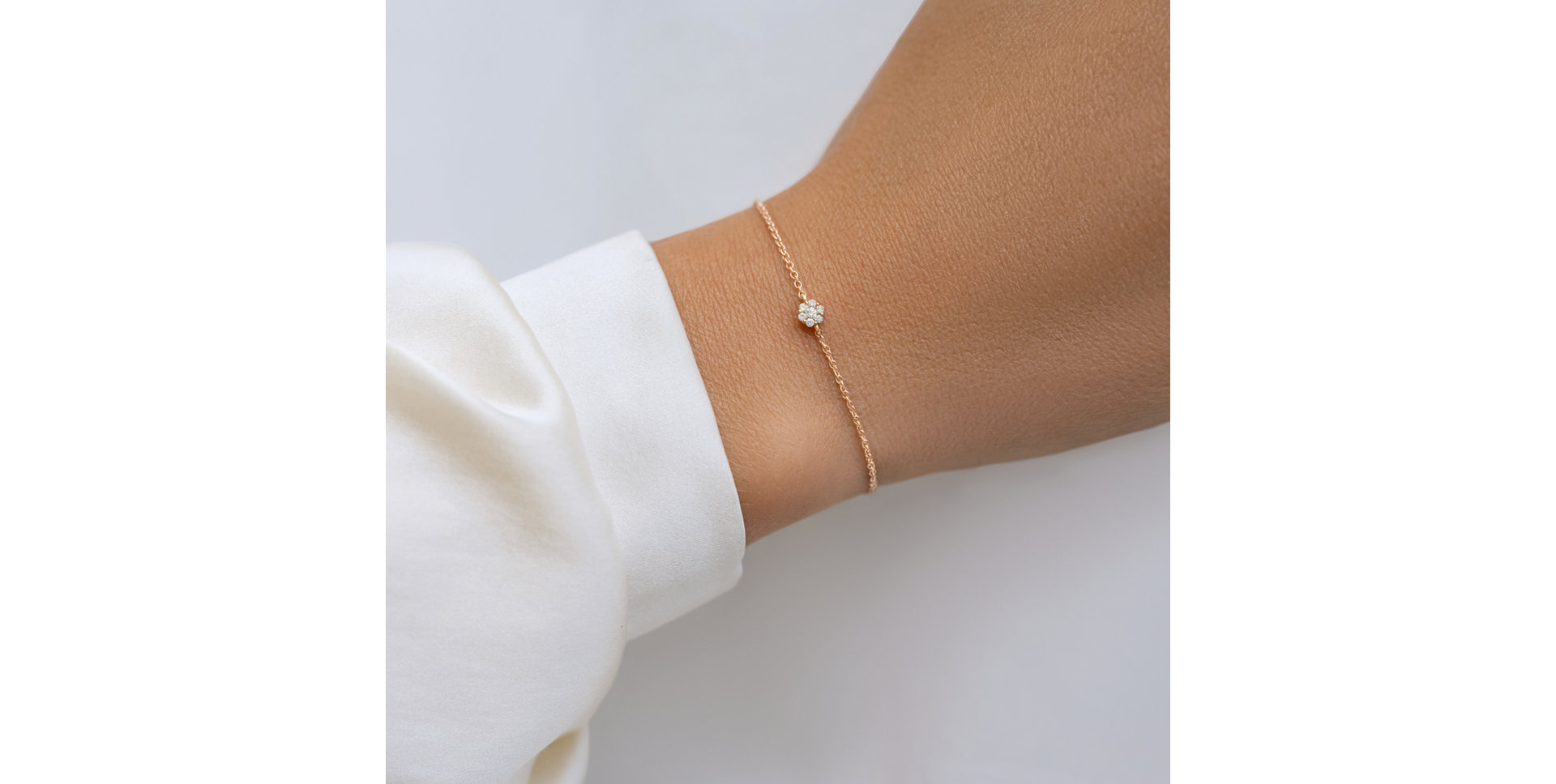 Náramok diamantmi Evening Sky