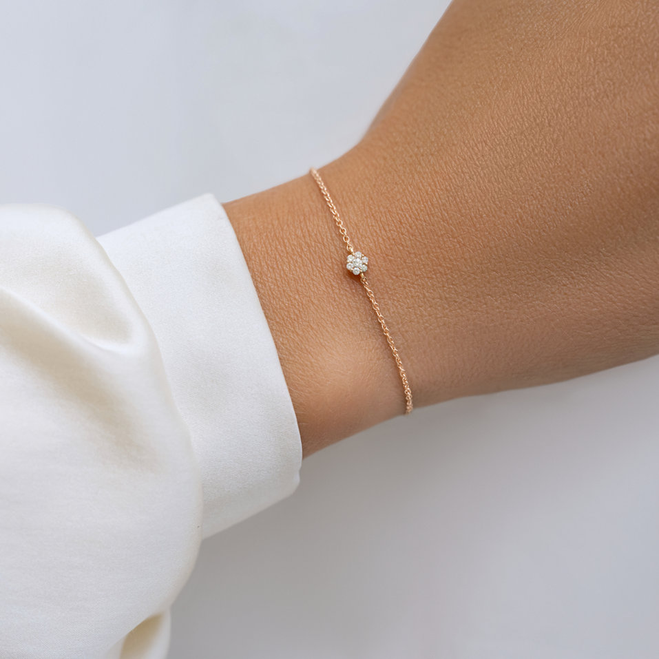 Náramok diamantmi Evening Sky