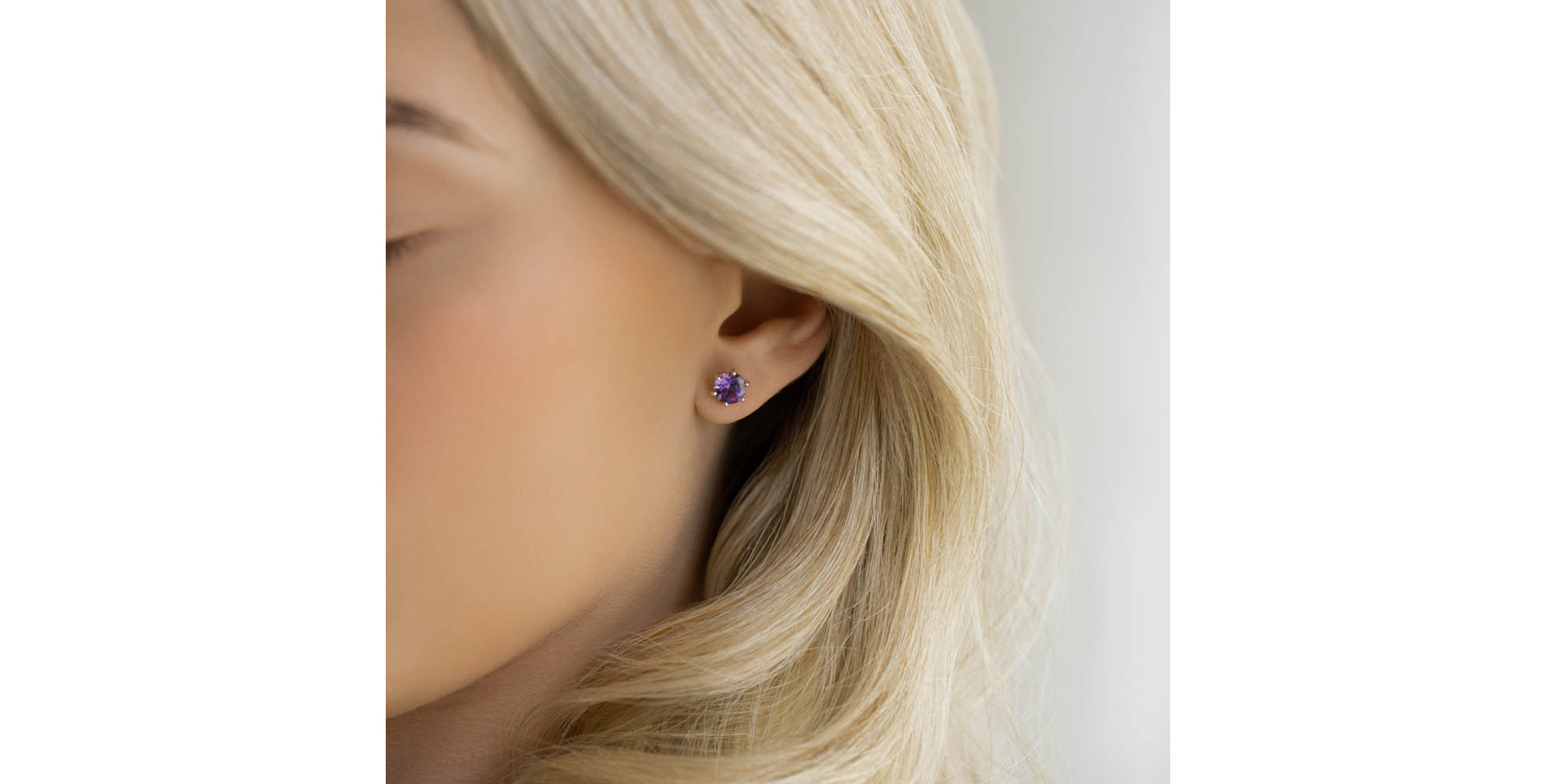 Náušnice s topásom Vesper Romance