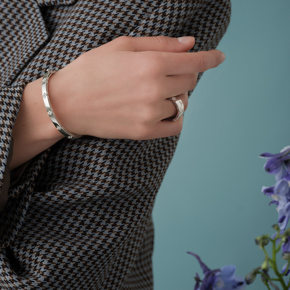 Náramok s diamantmi Love in Verona