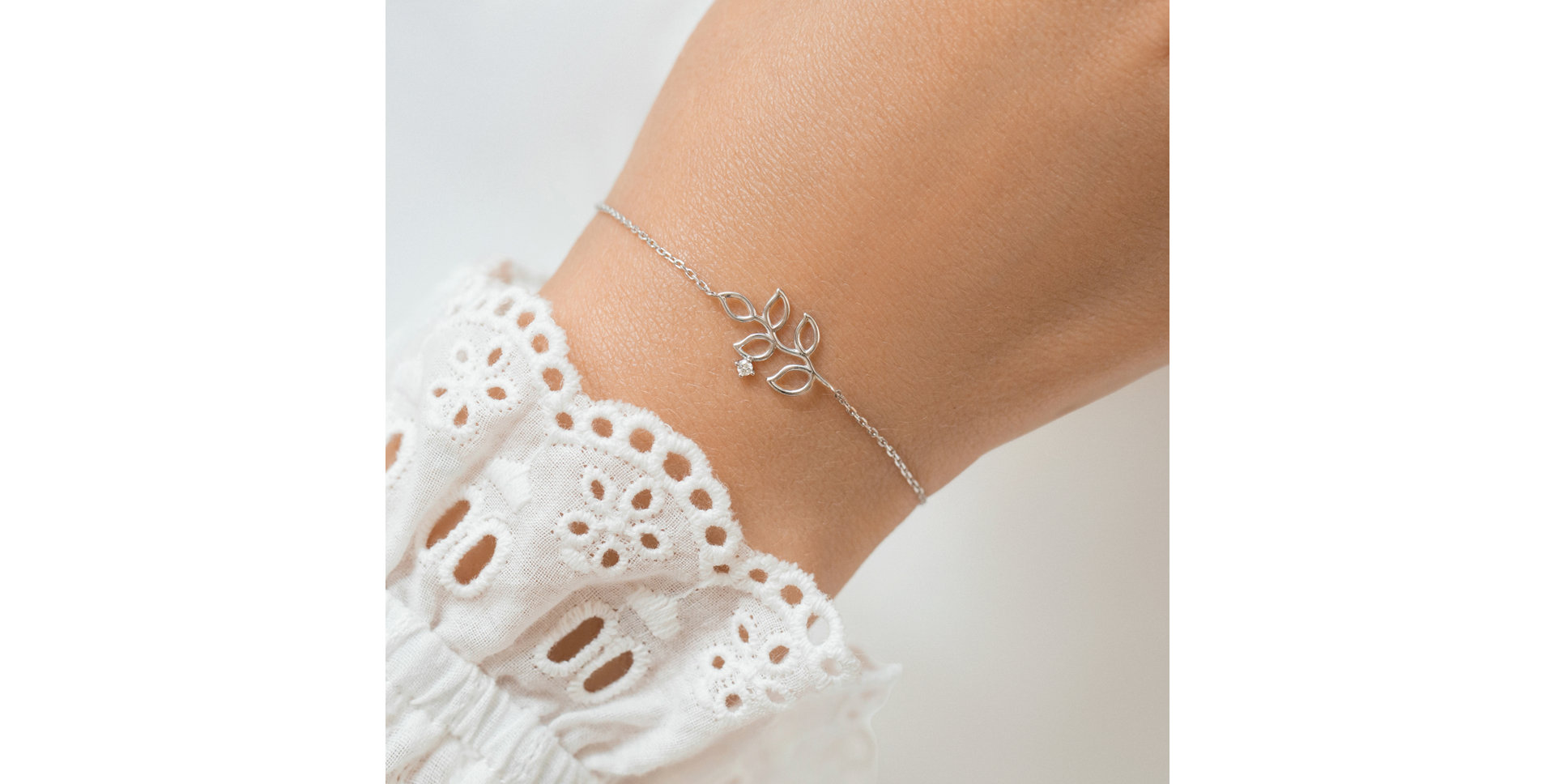 Náramok s diamantom Nature Gift