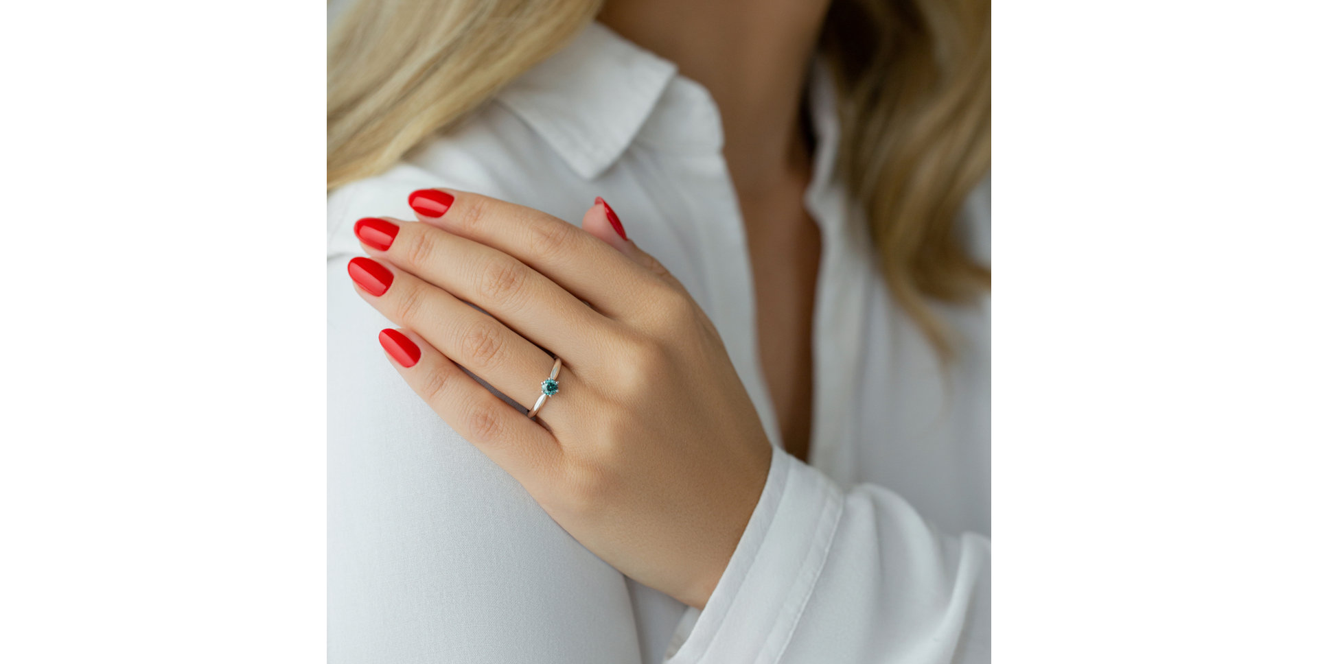 Prsteň s diamantom Eternal Joy