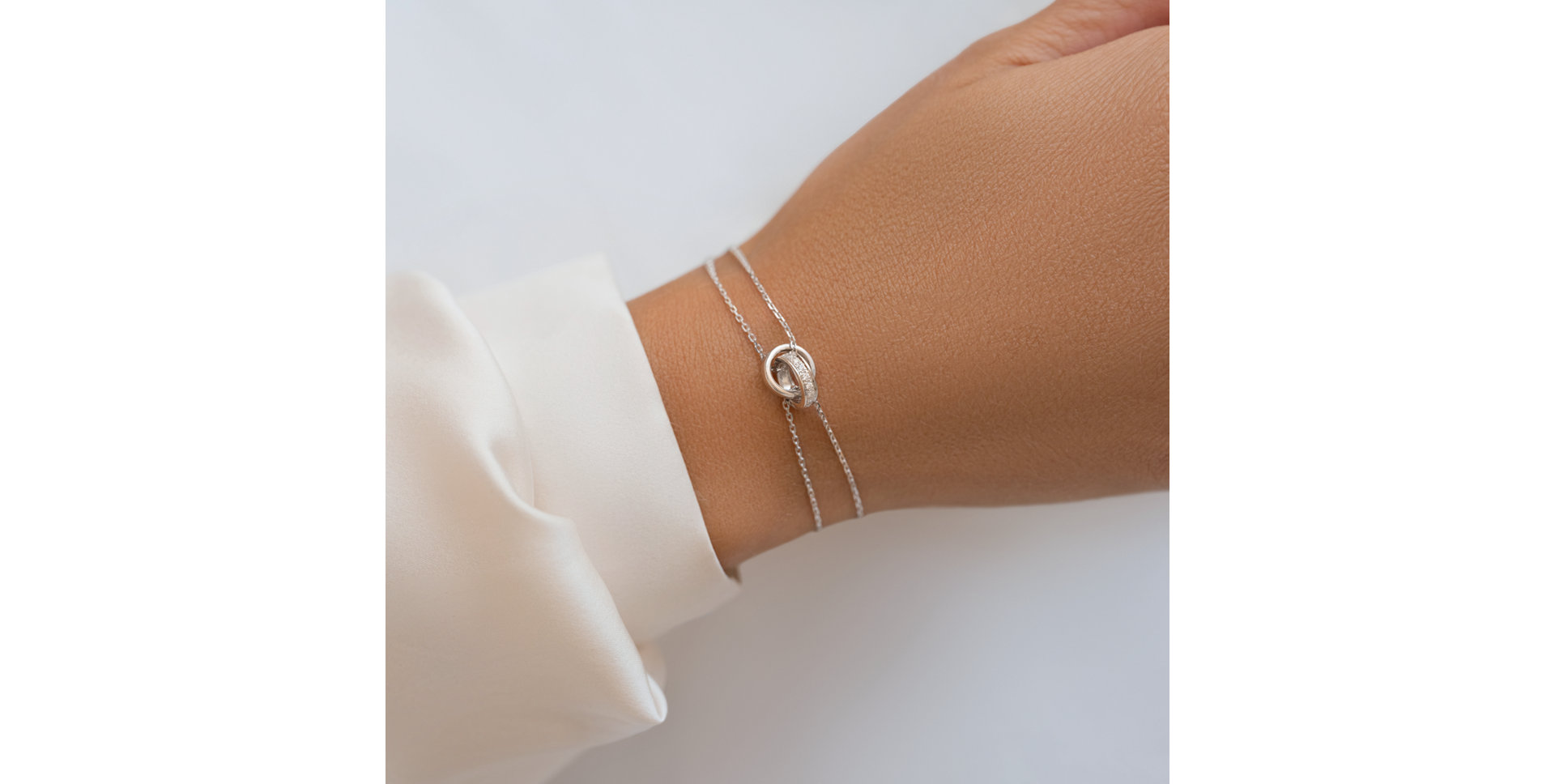 Náramok s diamantmi Divine Bond