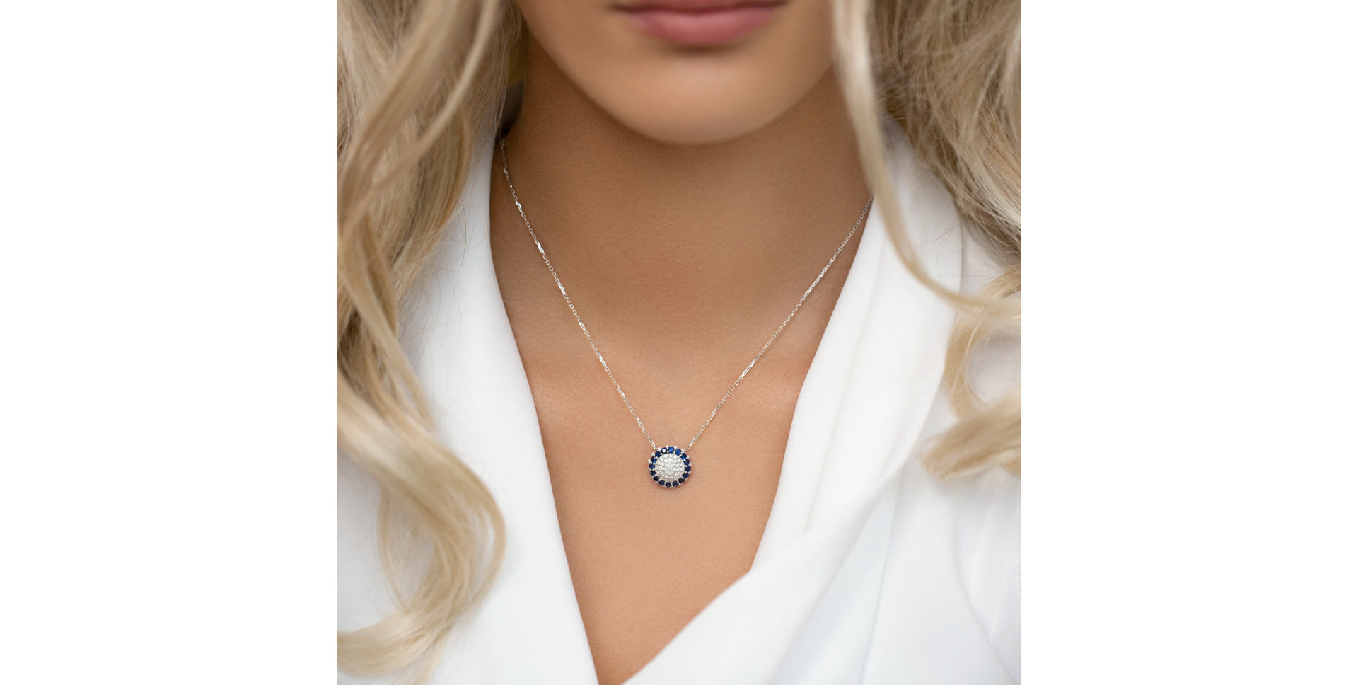 Náhrdelník s diamantmi a rubínmi Motions of Fortune