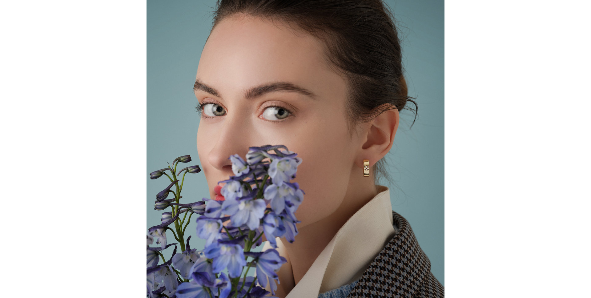 Náušnice s diamantmi Love in Verona