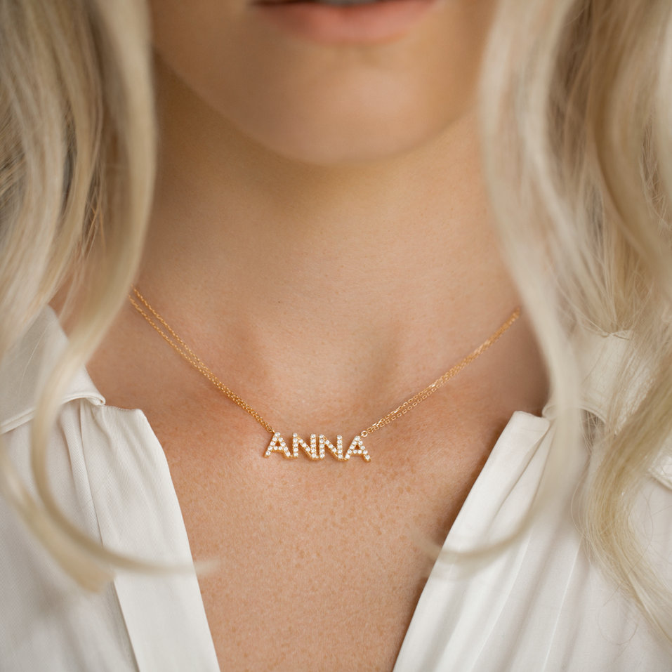 Náhrdelník s diamantmi Terzieff