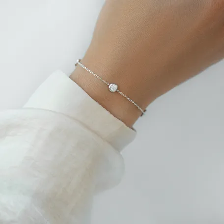 Náramok s diamantmi Sparkling Dot