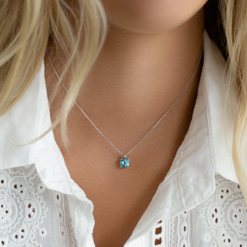 Náhrdelník s tanzanitom Allen