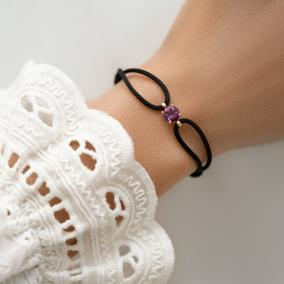 Náramok s rhodolitom Destiny