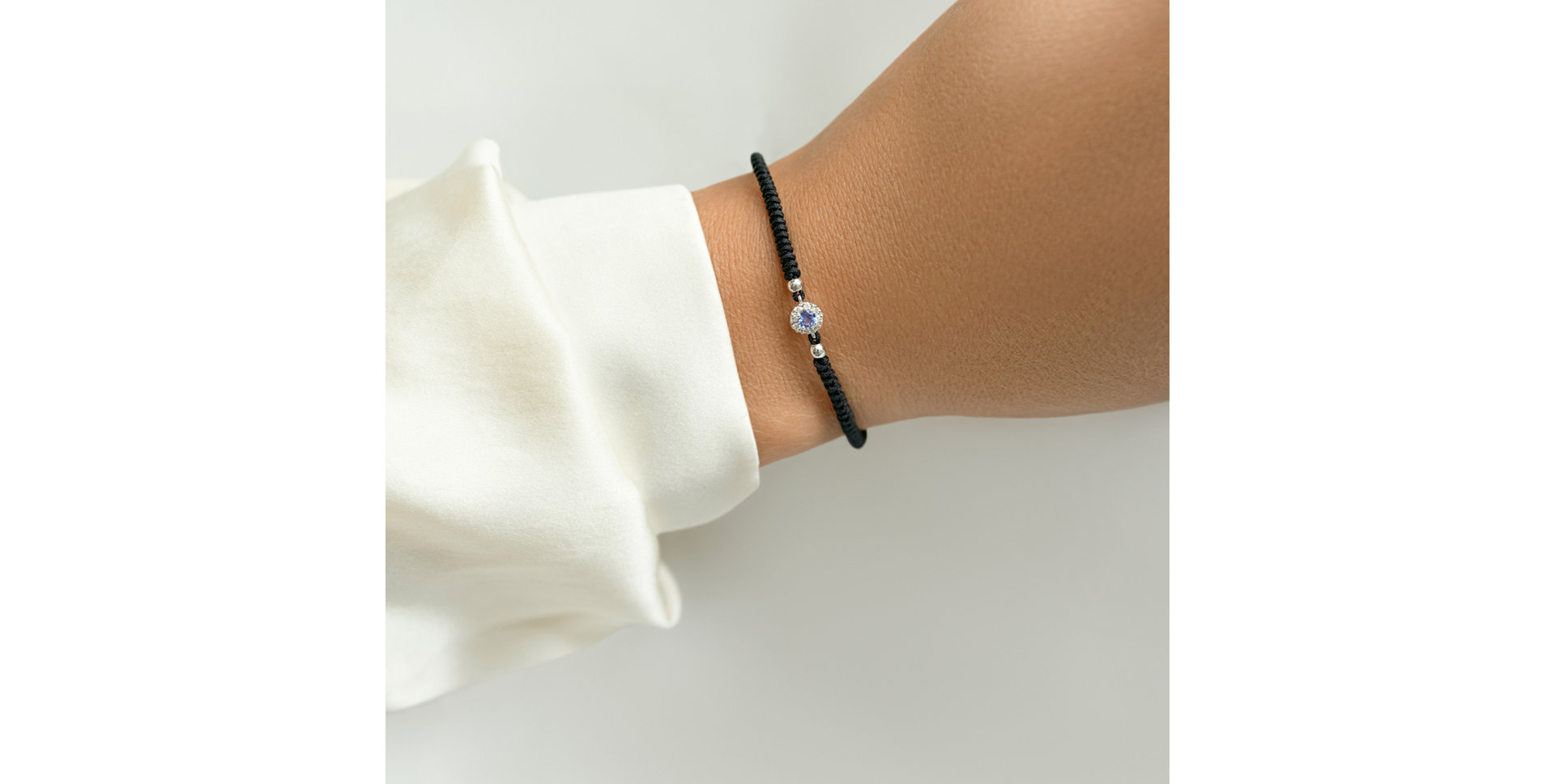 Diamantový náramek s tanzanitem Universal Treasure