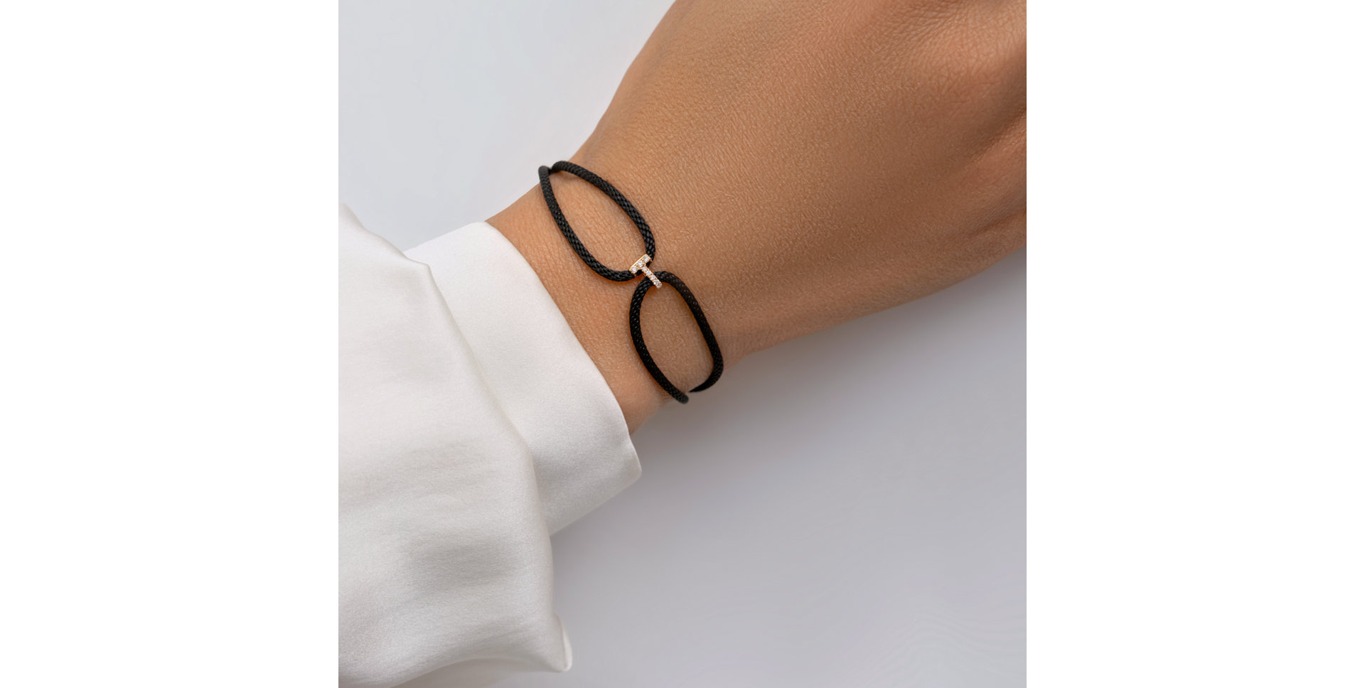 Náramok s diamantmi Alphabeth Delight