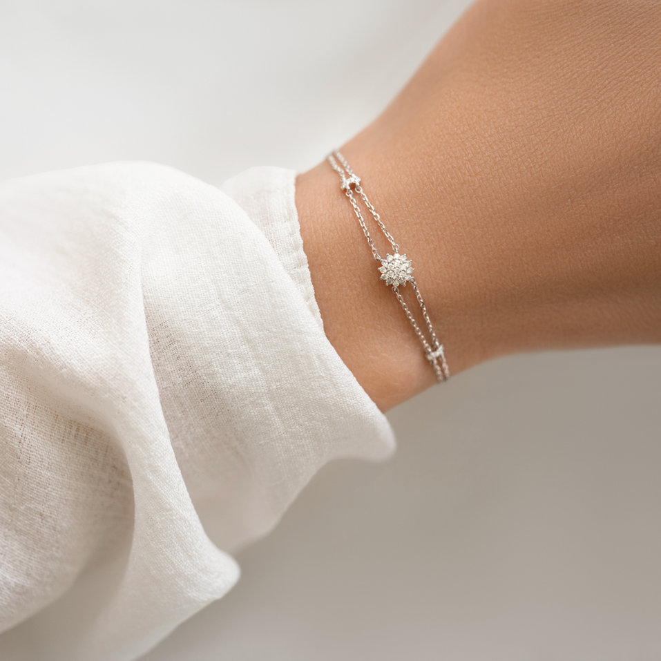 Náramok s diamantmi Sunkissed