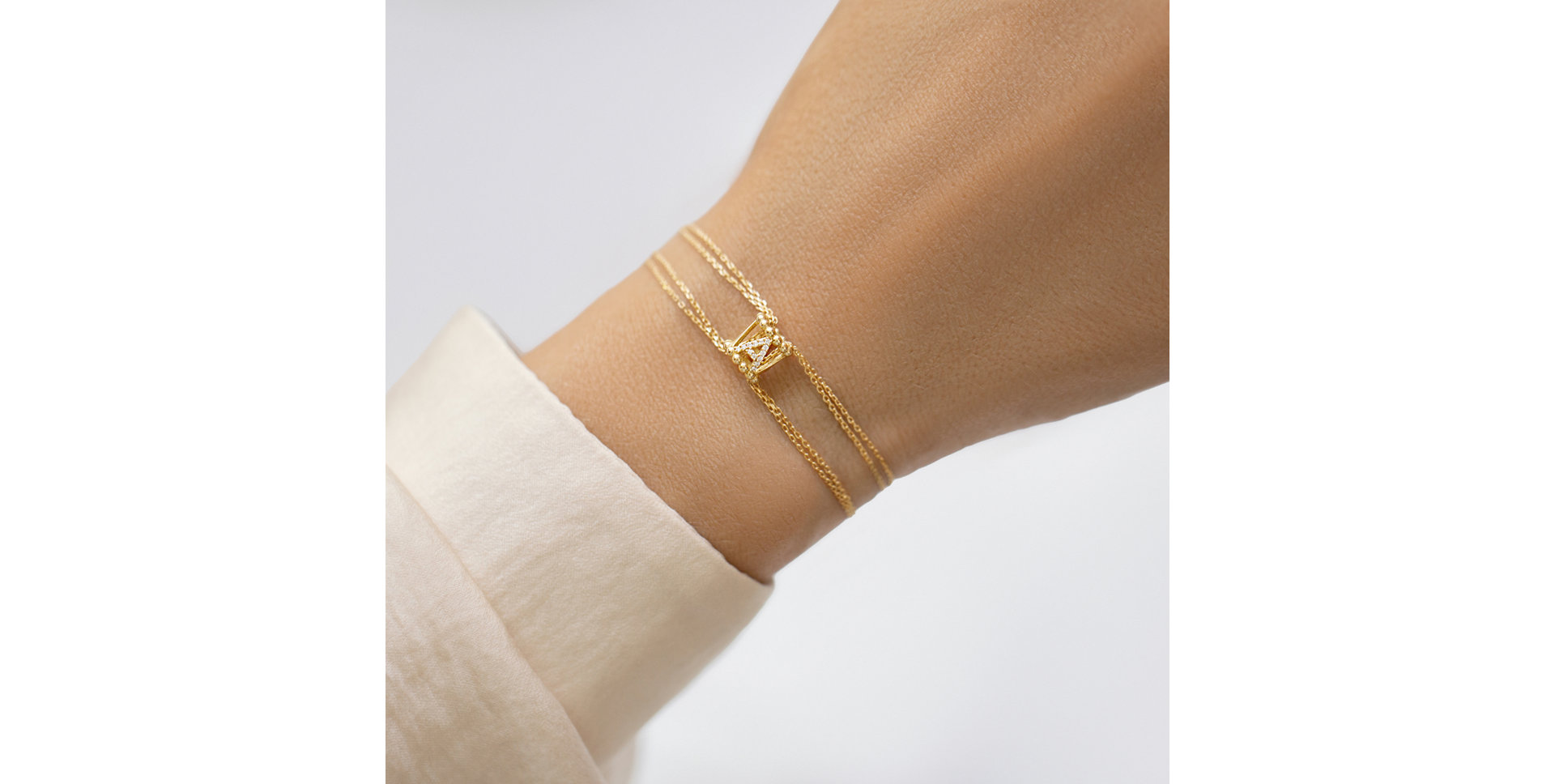 Náramok s diamantmi Destri