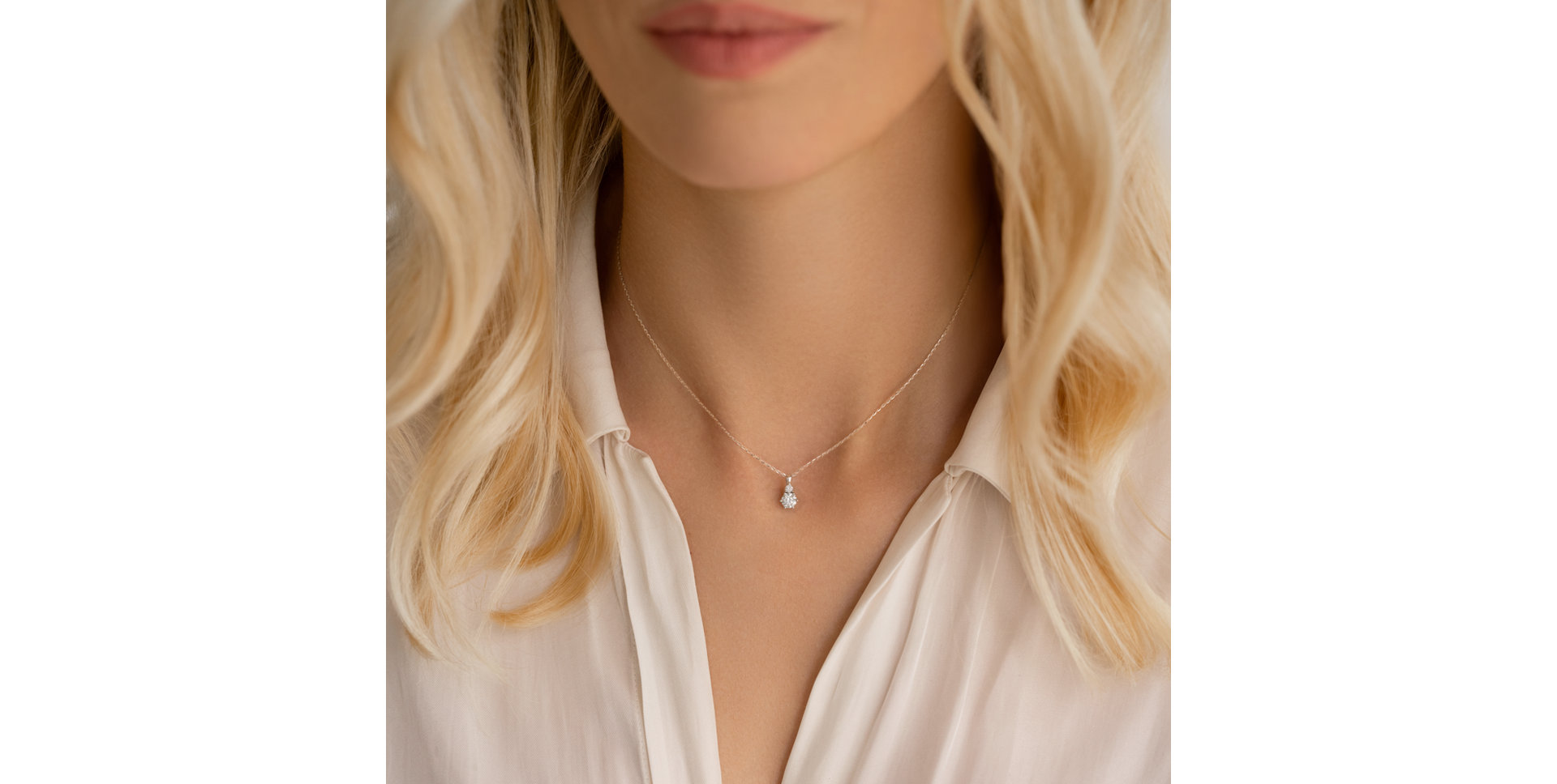 Náhrdelník s diamantmi Diamara