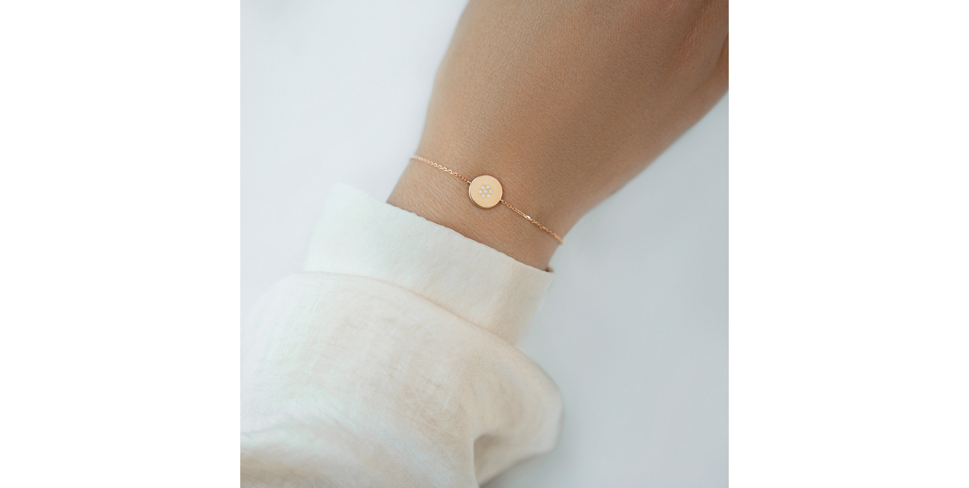 Náramok s diamantmi Simple Charm