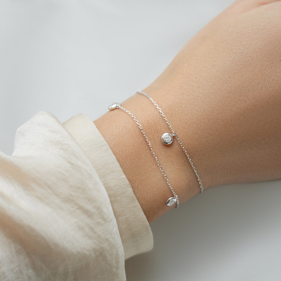 Náramok s diamantmi Delouise