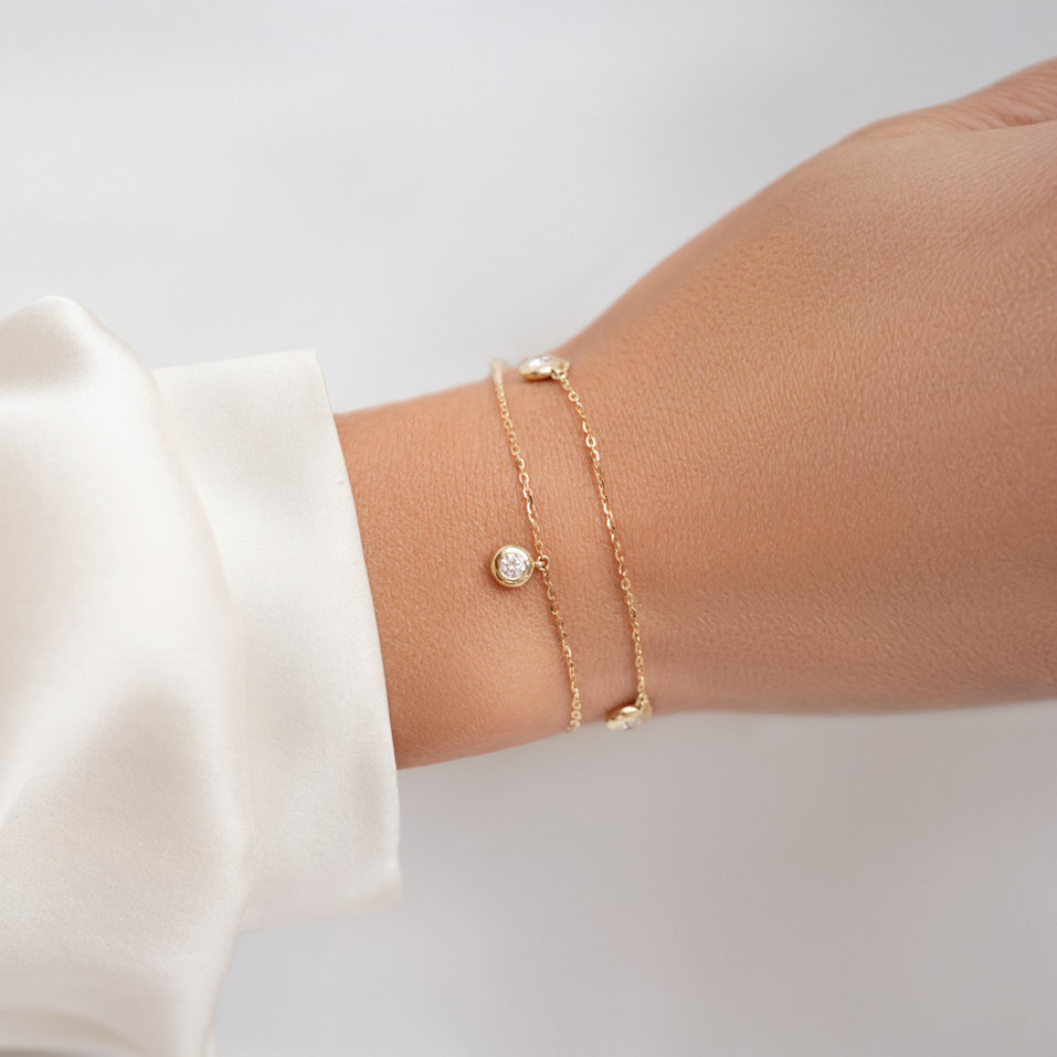 Náramok s diamantmi Delouise