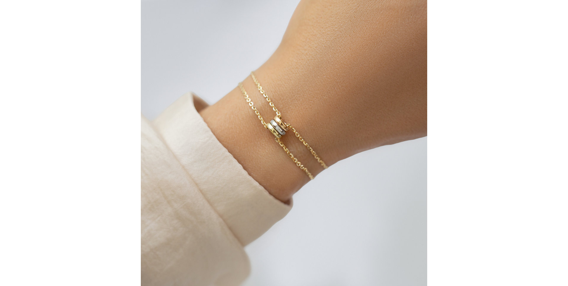 Náramok s diamantmi Three Destinies