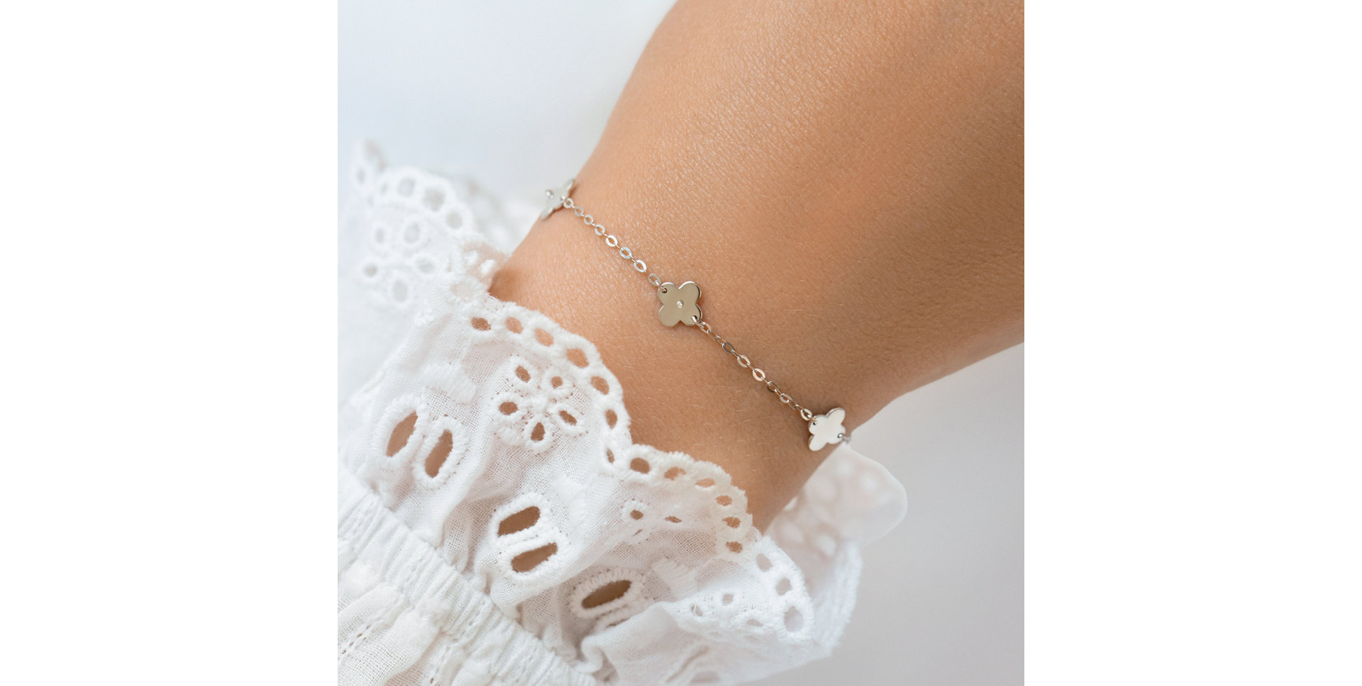 Náramok s diamantom Charm of Fortune