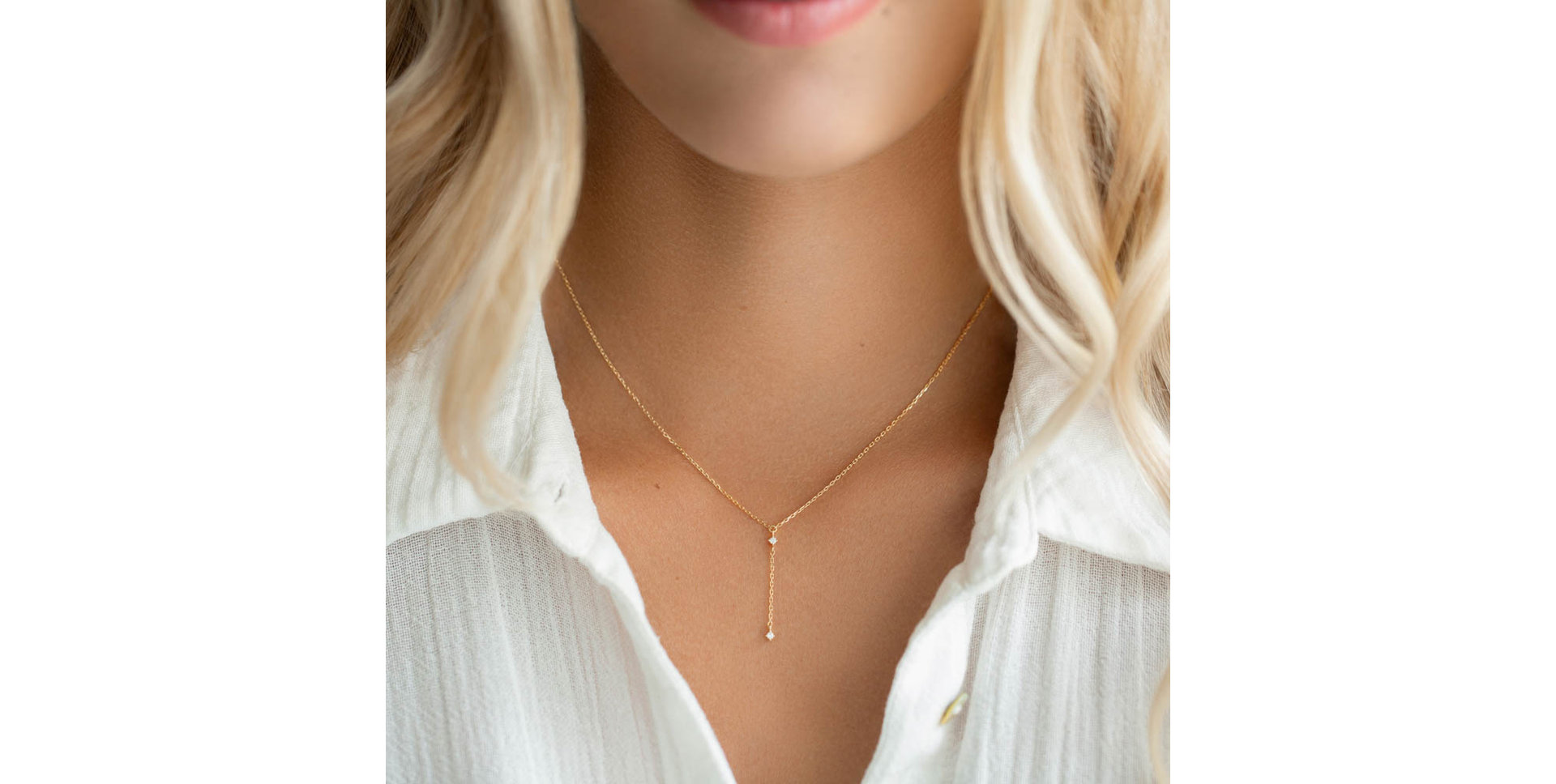 Náhrdelník s diamantmi Jive