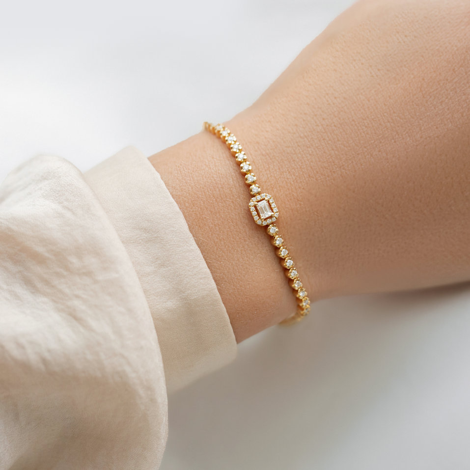 Náramok s diamantmi Sunniva