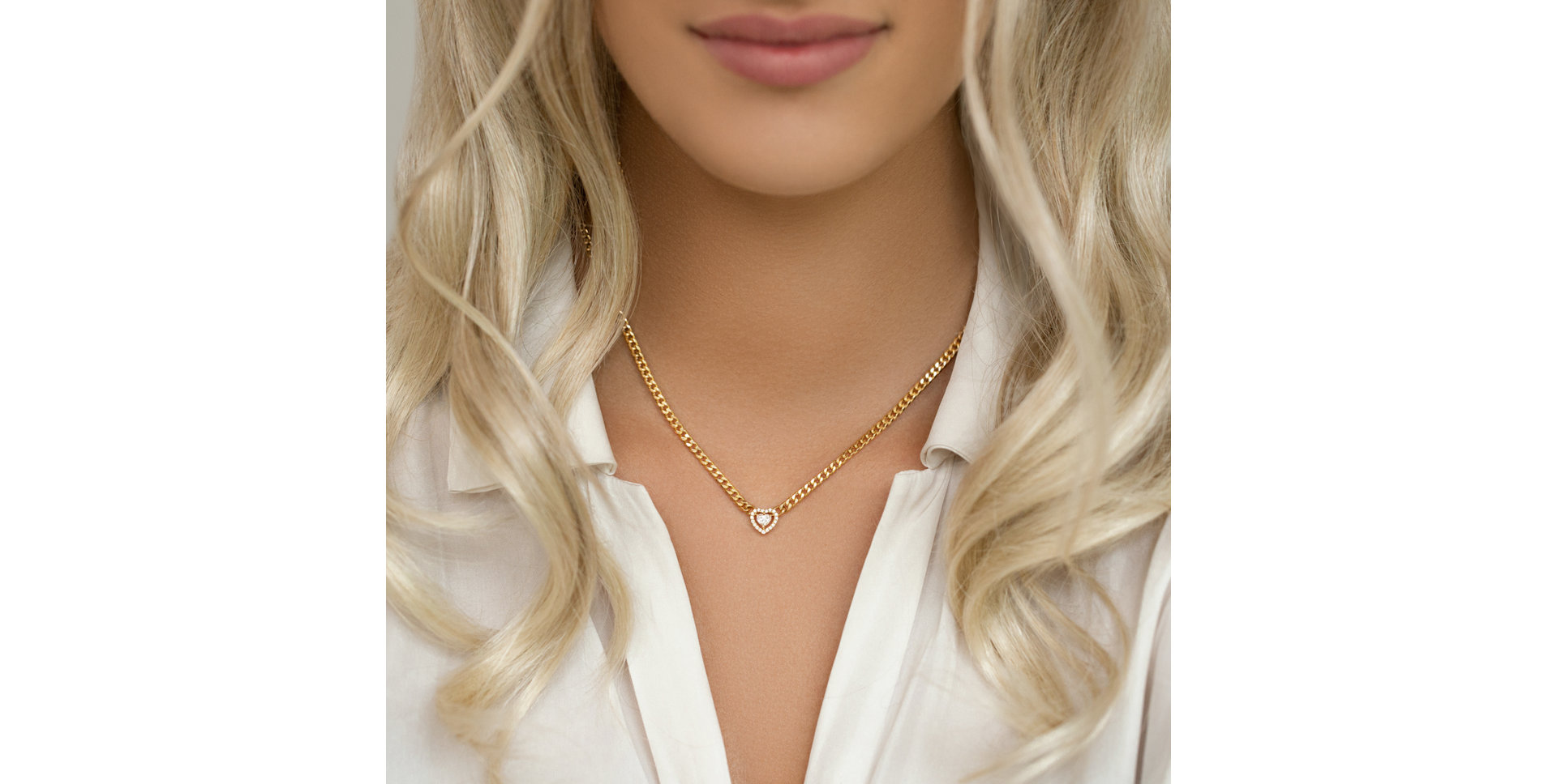 Náhrdelník s diamantmi Cordelia