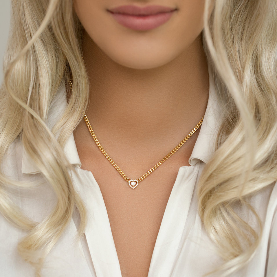 Náhrdelník s diamantmi Cordelia