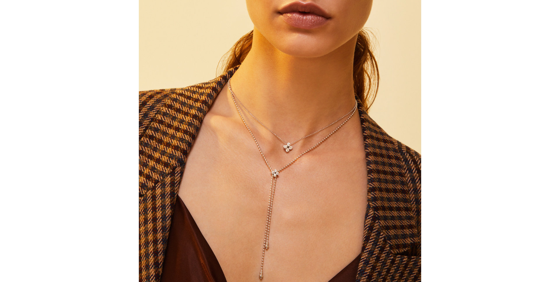 Náhrdelník s diamanty Love in Verona