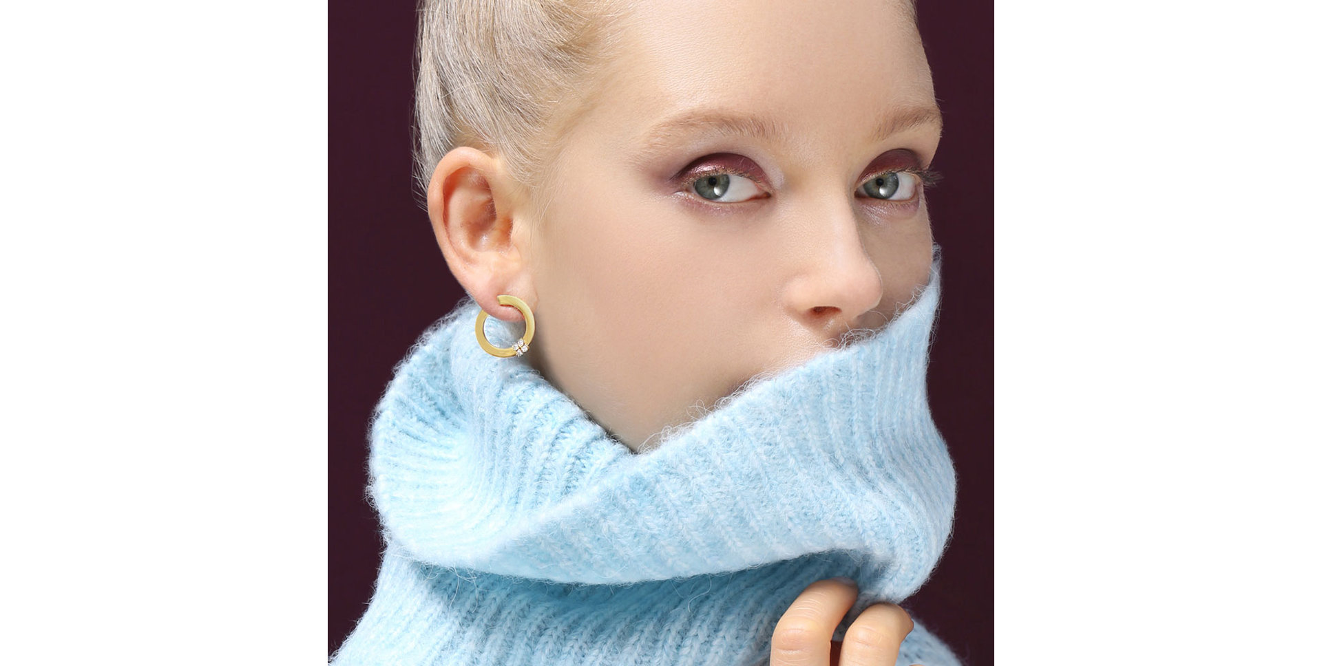 Náušnice s diamantmi Love in Verona