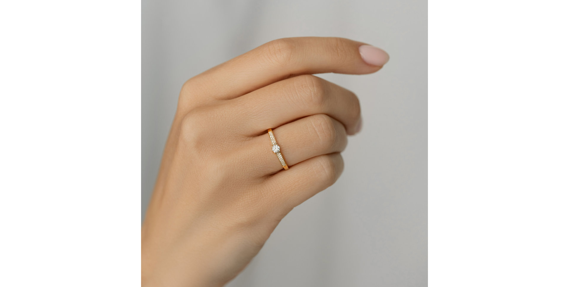 Prsteň s diamantmi Sparkle