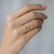 Prsteň s diamantmi a topásom Touch of Spark3