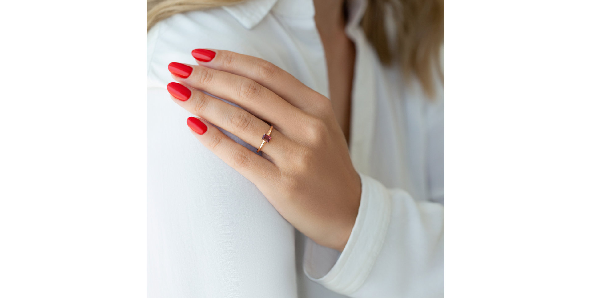 Prsteň s turmalínom Domante