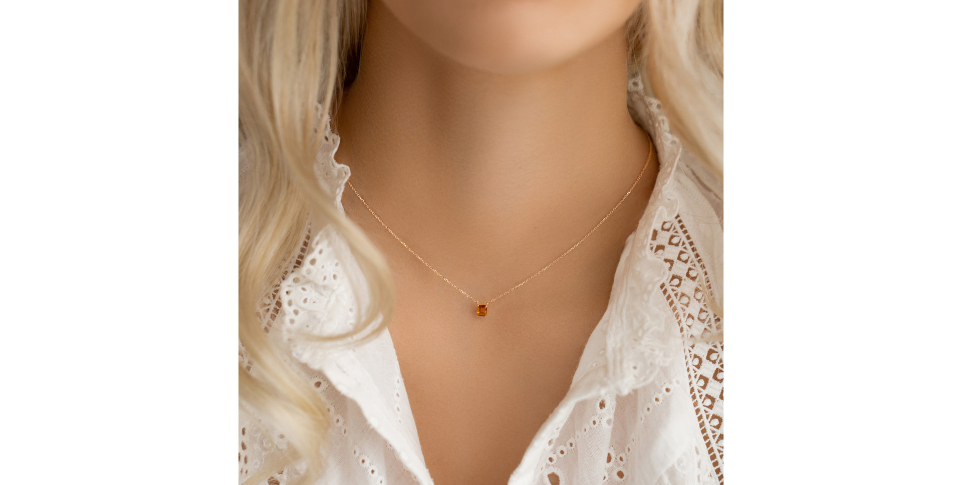 Náhrdelník s rhodolitom Winslow