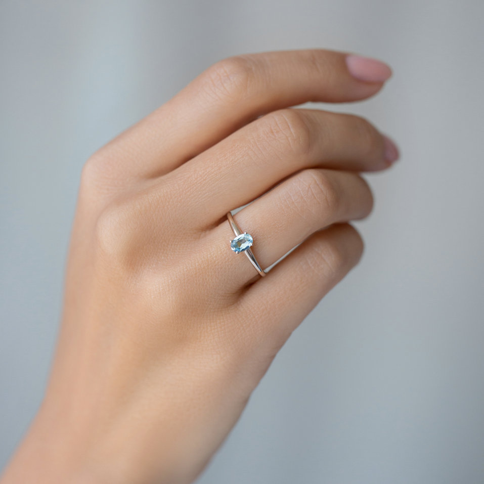 Prsteň s tanzanitom Mystic Light