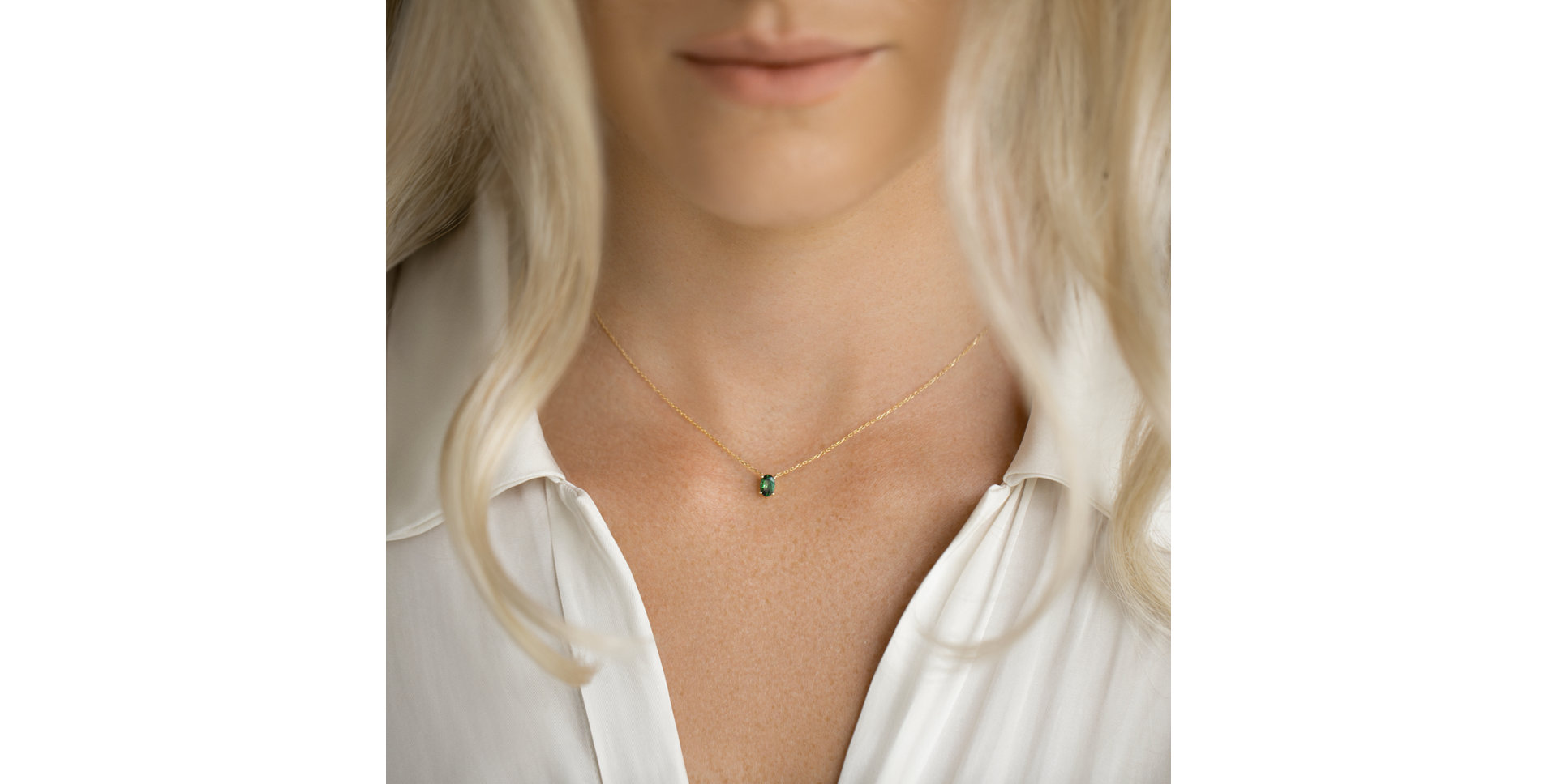 Náhrdelník s rhodolitom Mystic Abyss