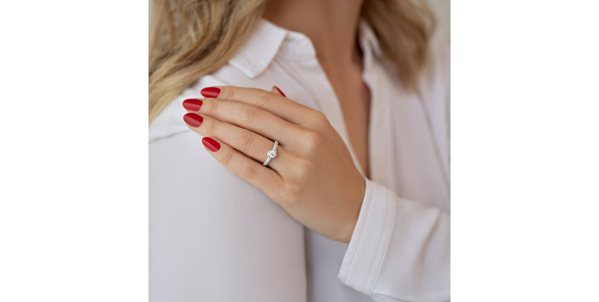 Prsteň s diamantmi Princess Calanthe