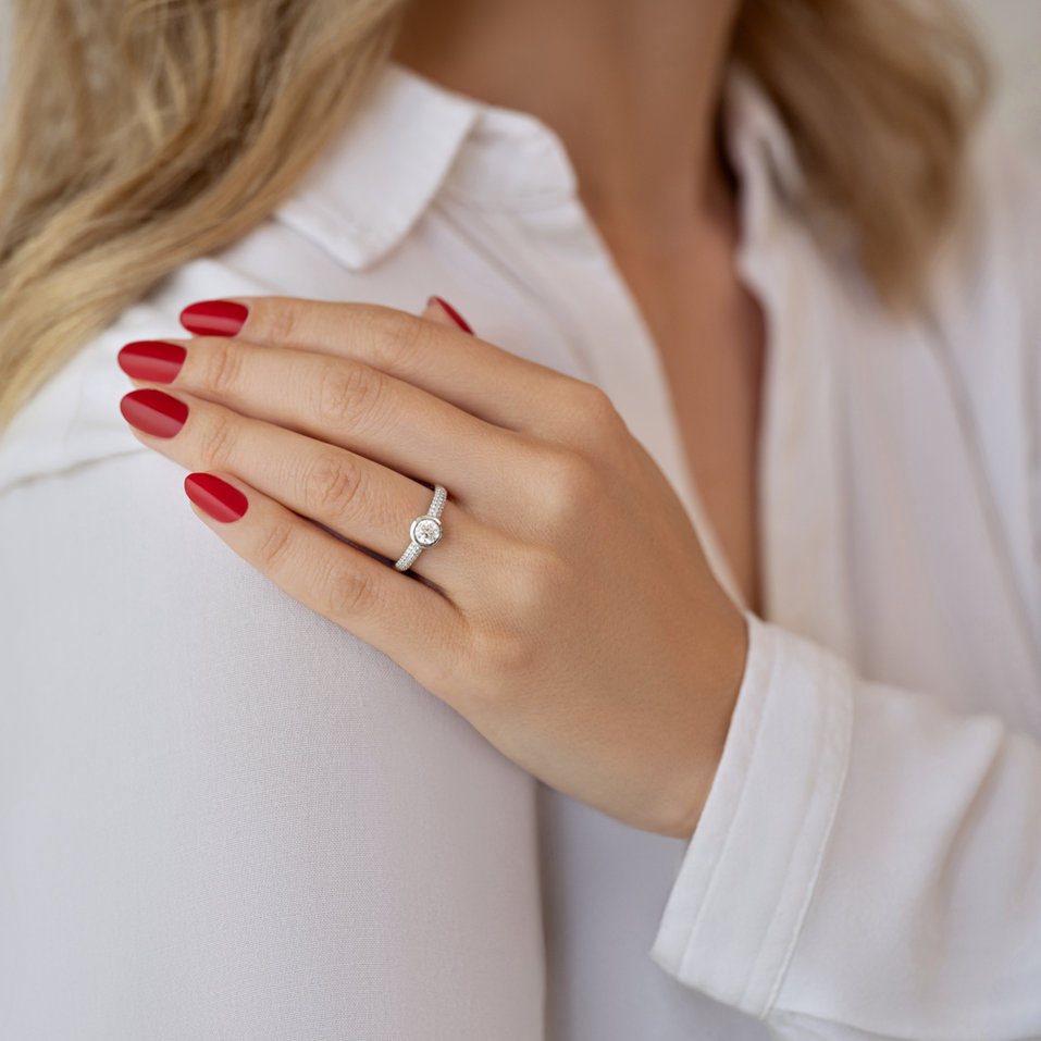 Prsteň s diamantmi Princess Calanthe