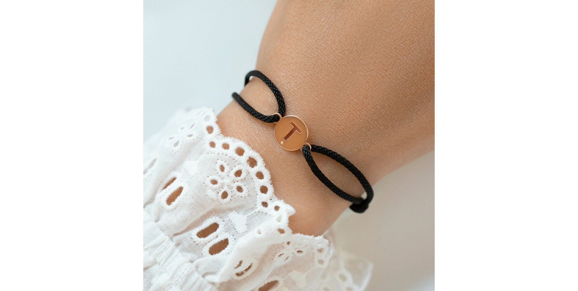 Náramok s diamantom Cut Coin L