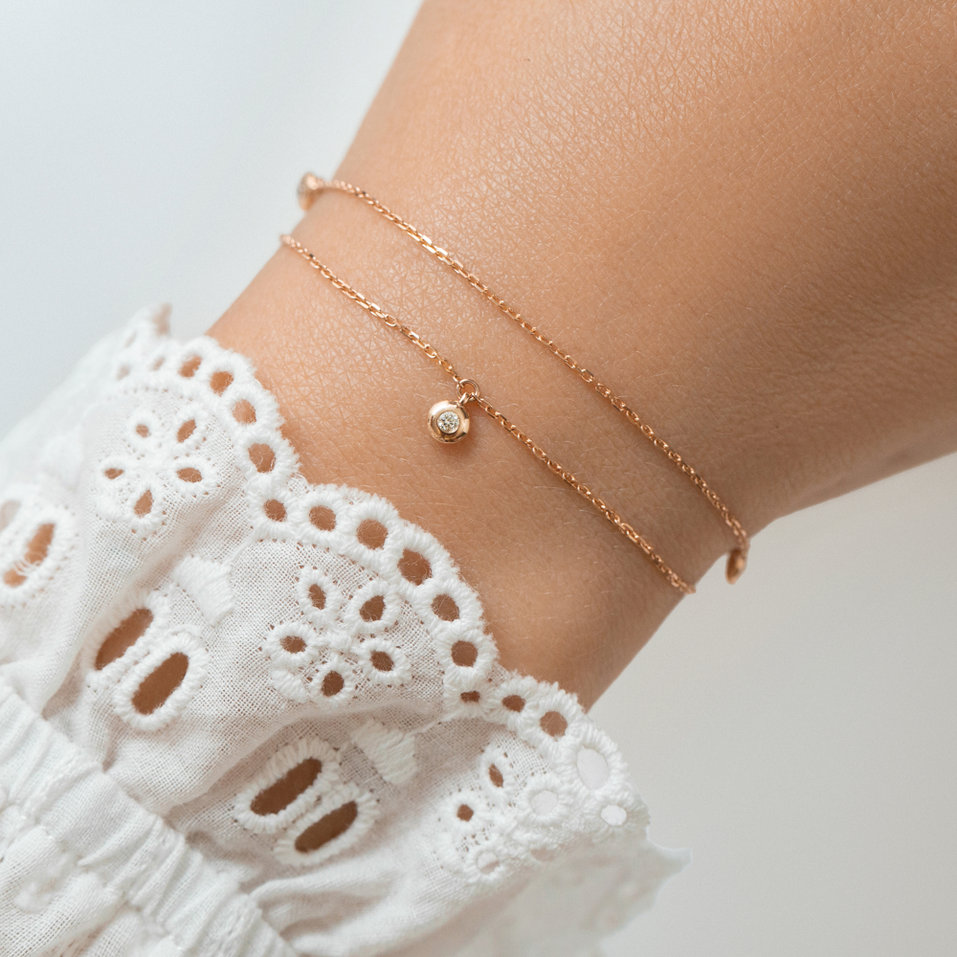 Náramok s diamantmi Adorable Dots