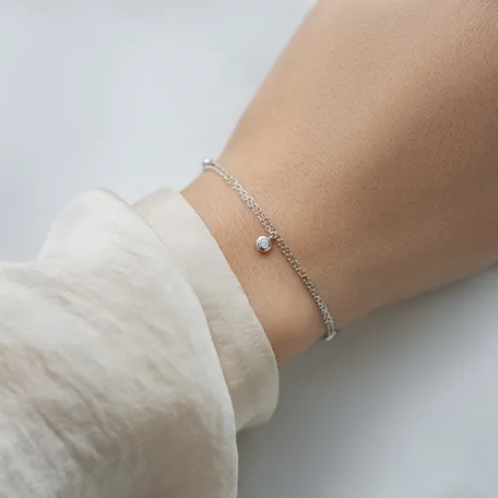 Náramok s diamantmi Delouise