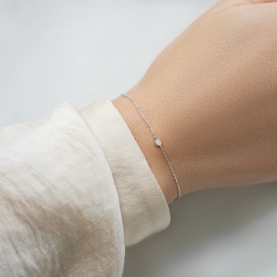 Náramok s diamantom Crazier Love