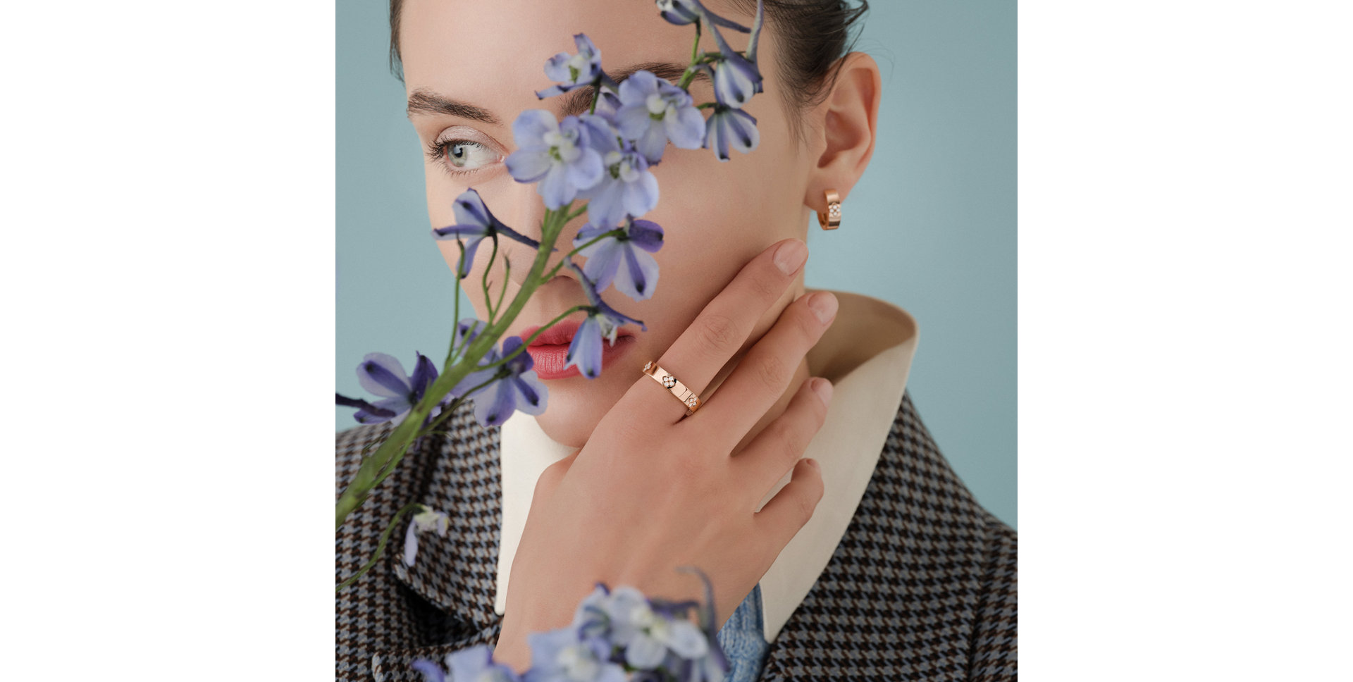 Prsteň s diamantmi Love in Verona