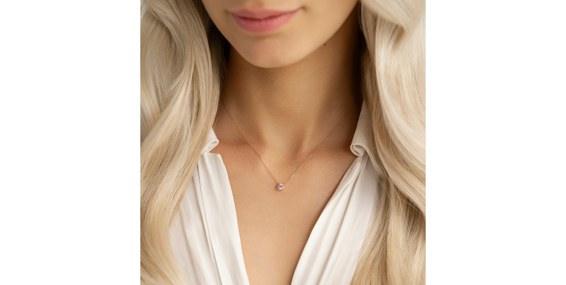 Náhrdelník s morganitom Nauticalia